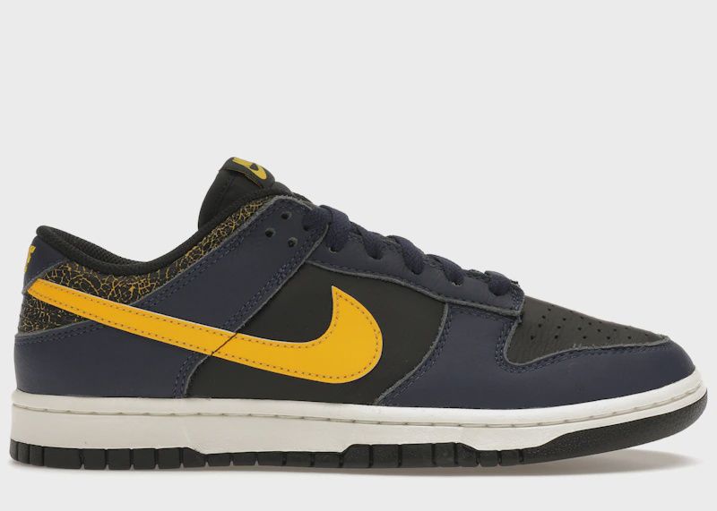 Nike Dunk Low Vintage Michigan • New