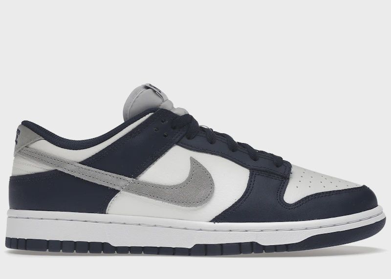 Nike Dunk Low Summit White Midnight Navy • New
