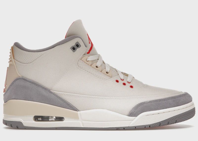 Jordan 3 Retro Muslin • New