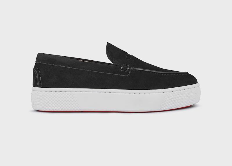 Christian Louboutin Black Suede • Pre-Owned