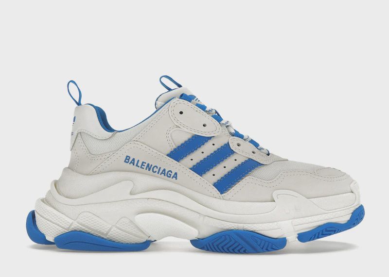 Balenci Triple S Caribean Blue  / White • Pre-Owned