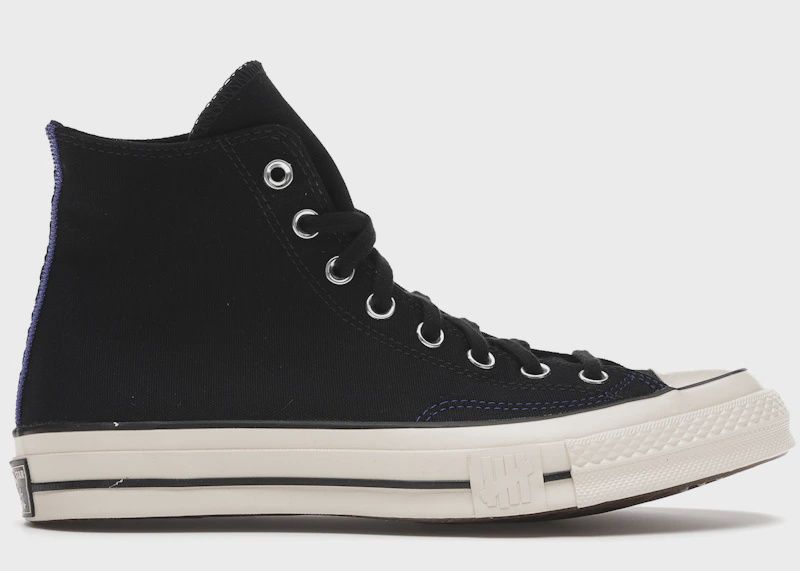 Converse Chuck Taylor All Star 70 Hi Undefeated Fundamentals Black • New