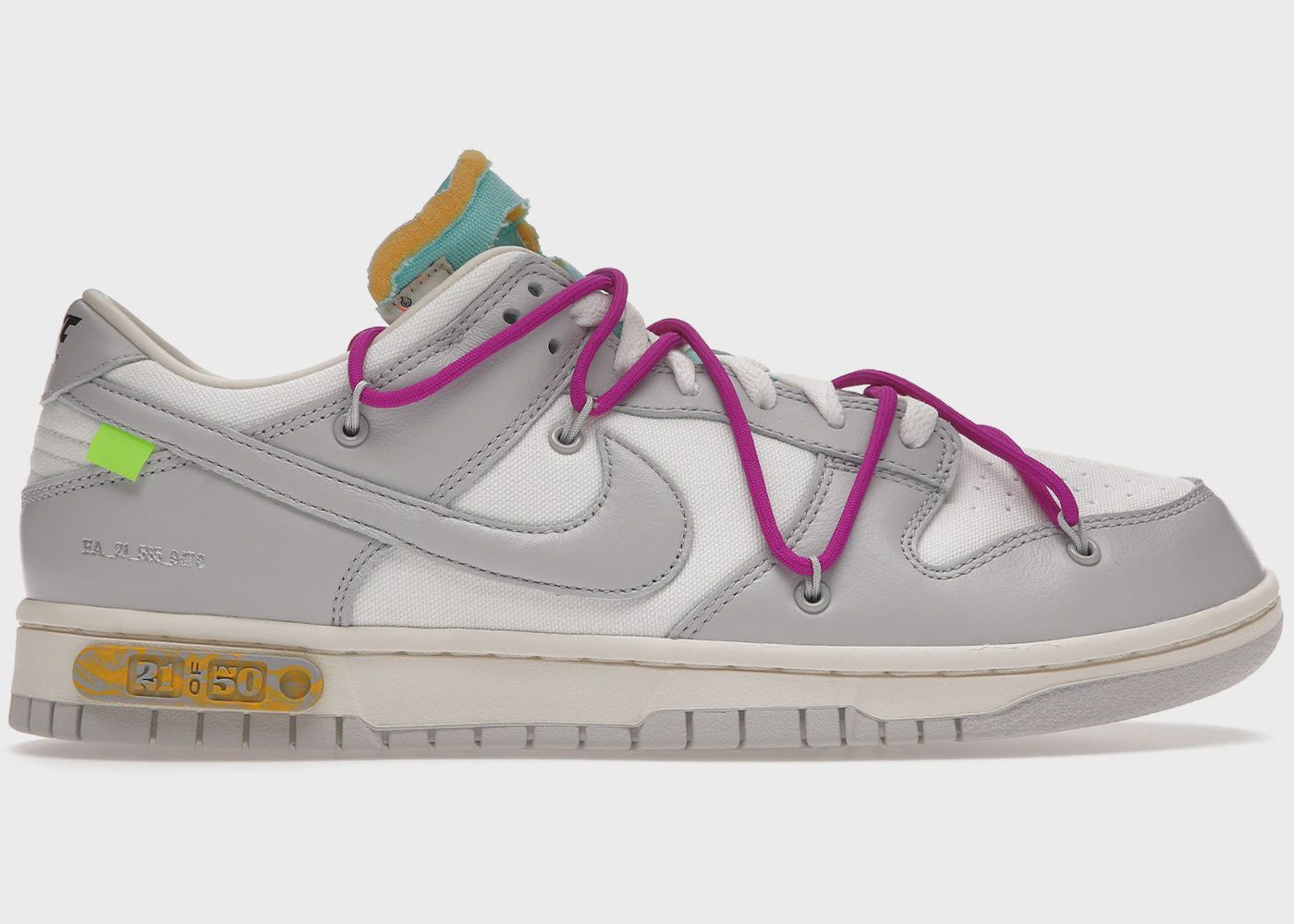 Nike Dunk Low Off-White Lot 21