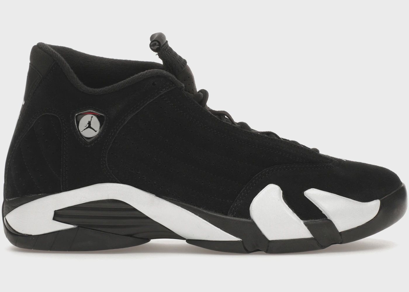 Jordan 14 Retro Black White • New