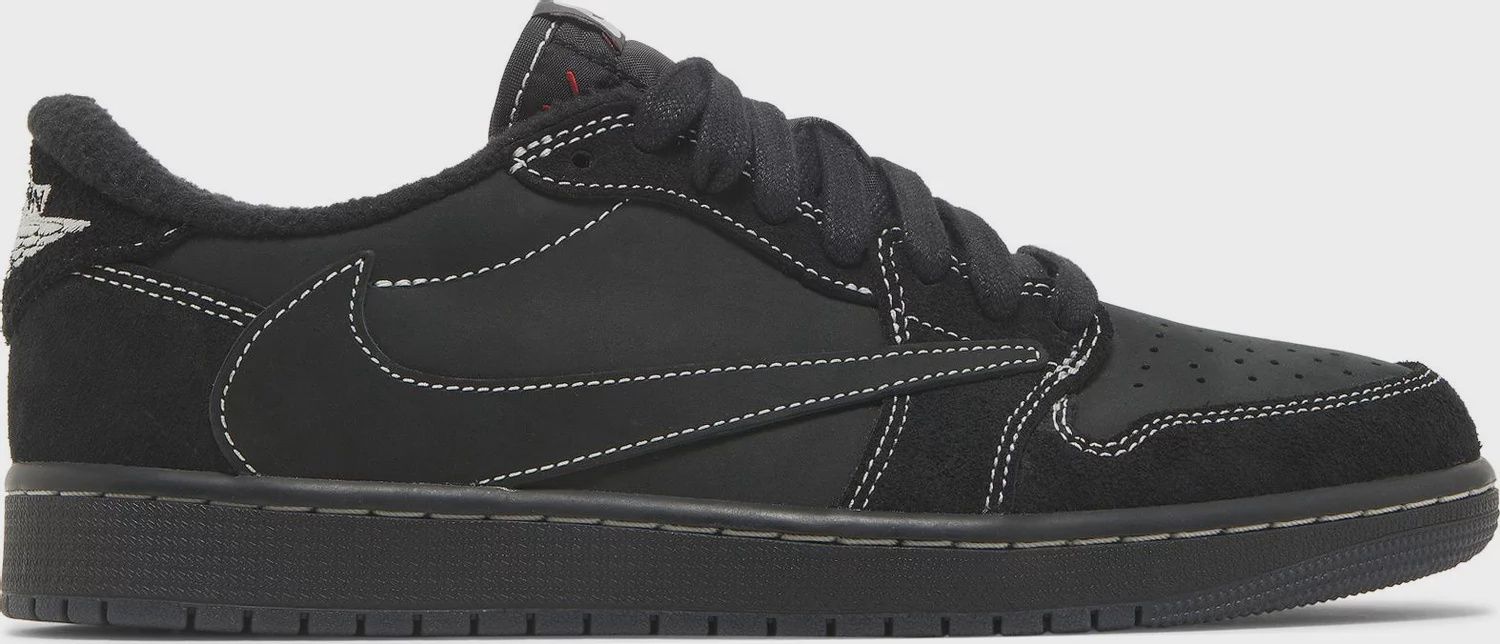 Jordan 1 Retro Low OG SP Travis Scott Black Phantom • New