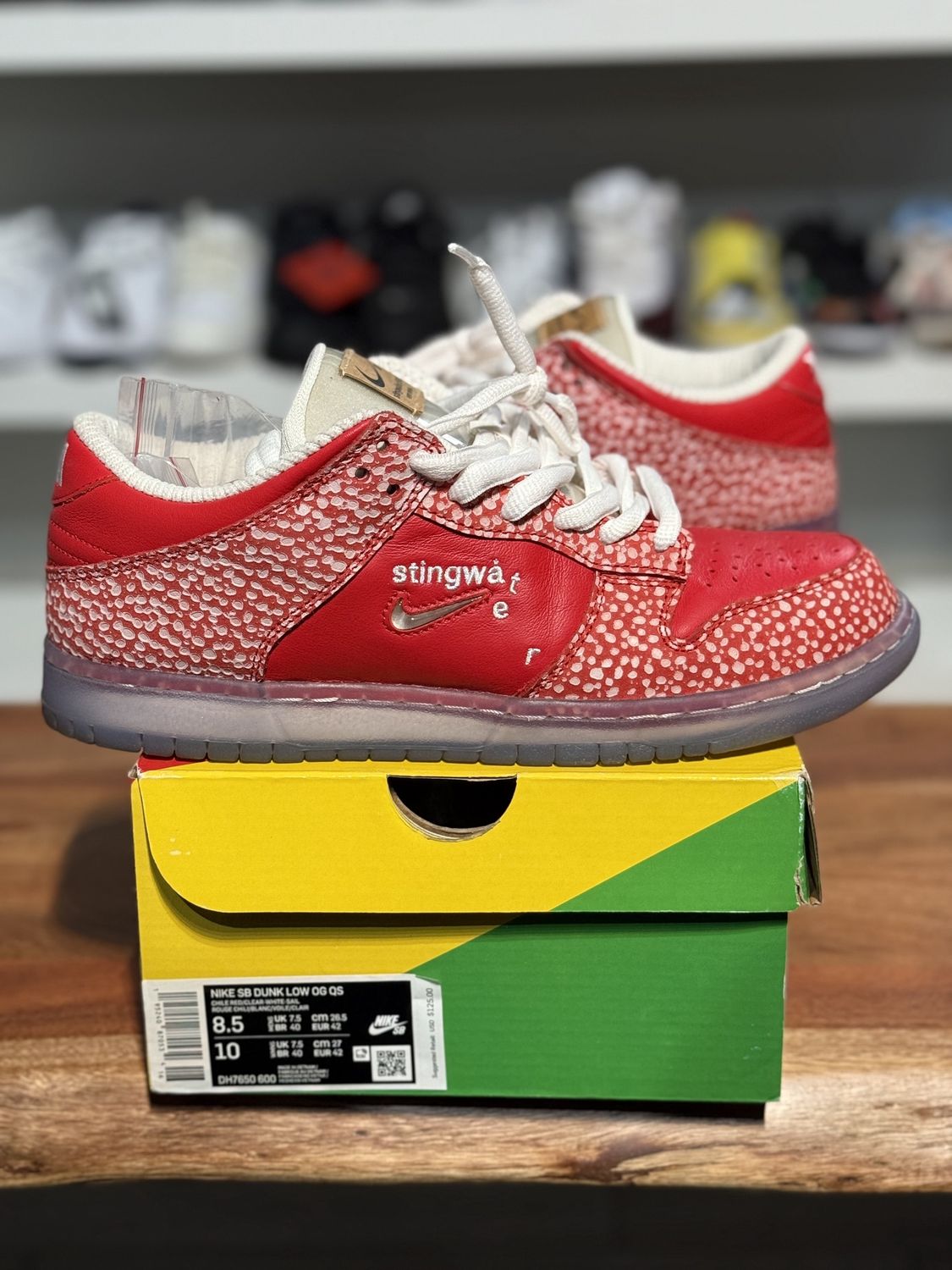 Nike SB Dunk Low Stingwater Magic Mushroom • Pre-Owned, Shoe Size: US M 8.5, Product Condition: Pre-Owned
