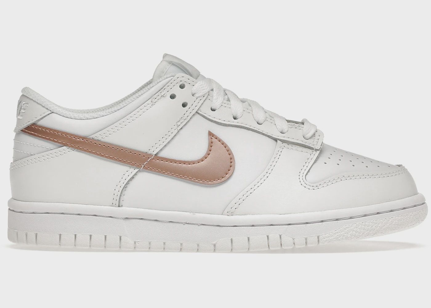 Nike Dunk Low White Pink (GS) • New