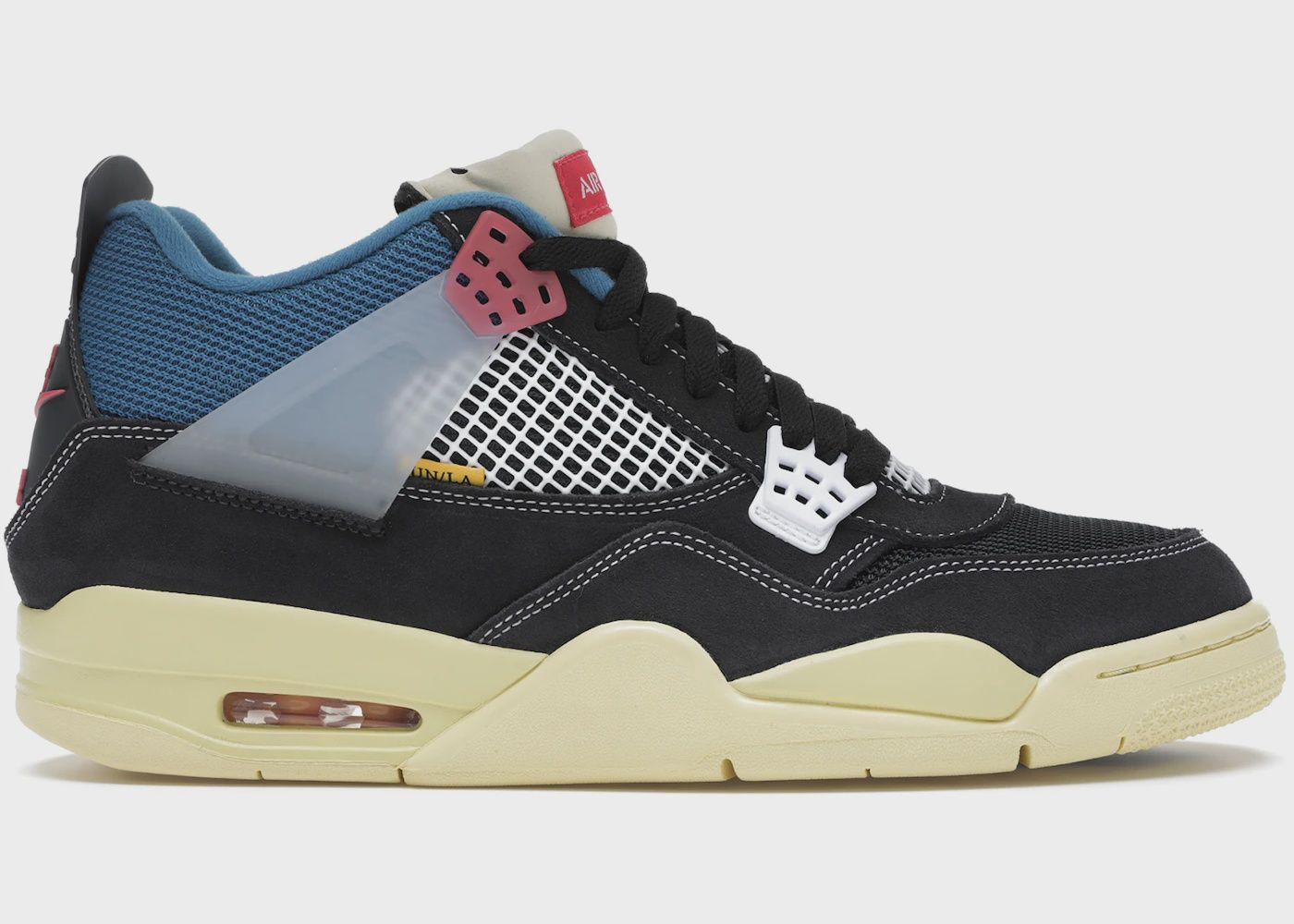 Jordan 4 Retro Union Off Noir • New