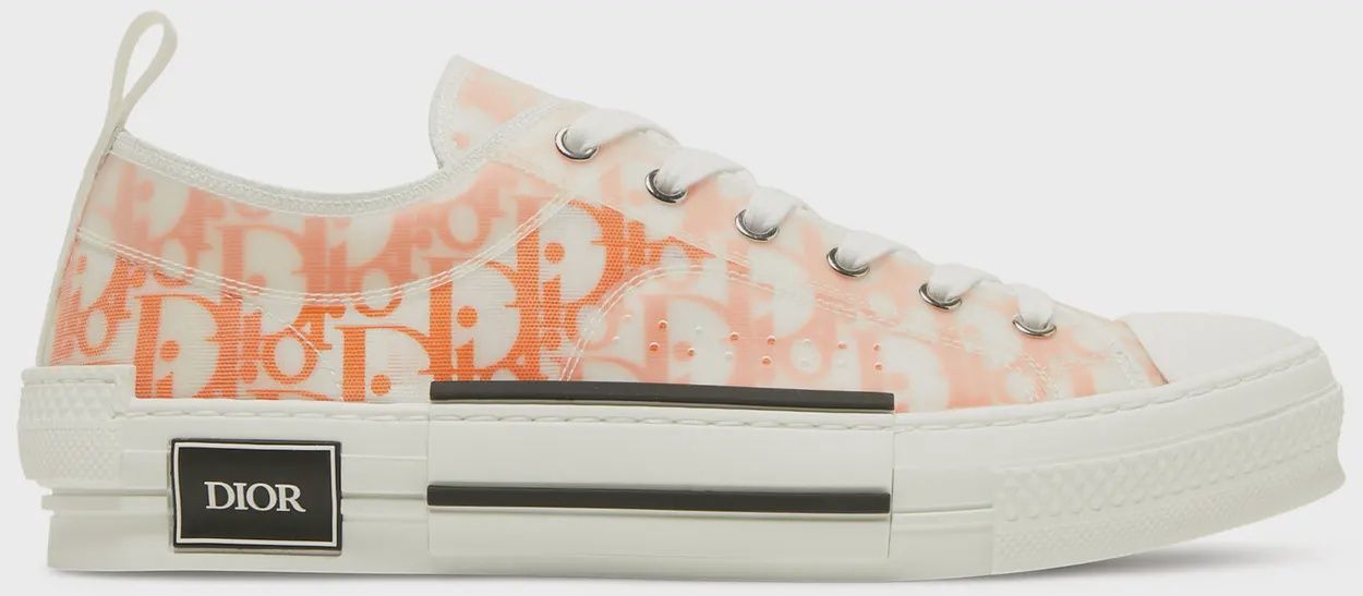 Dior B23 Low Orange Oblique Canvas • Pre-Owned