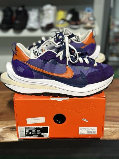 Nike Vaporwaffle Sacai Dark Iris • Pre-Owned, Shoe Size: US M 10, Product Condition: Pre-Owned