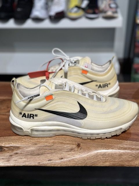 Nike Air Max 97 Off-White • Pre-Owned, Shoe Size: US M 12, Product Condition: Pre-Owned