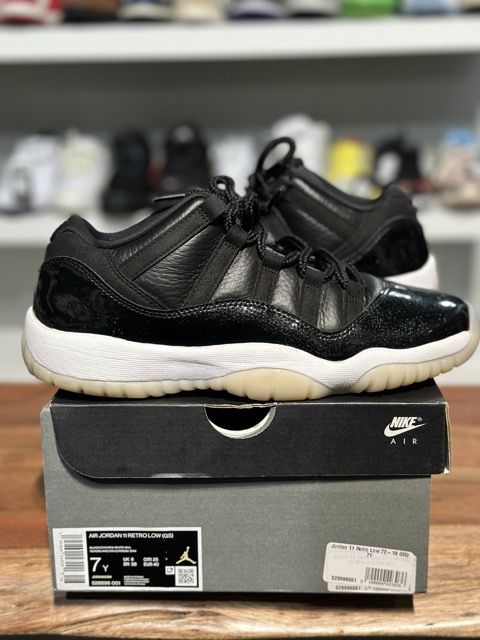 Jordan 11 Retro Low 72-10 (GS) • Pre-Owned, Shoe Size: US 7Y, Product Condition: Pre-Owned