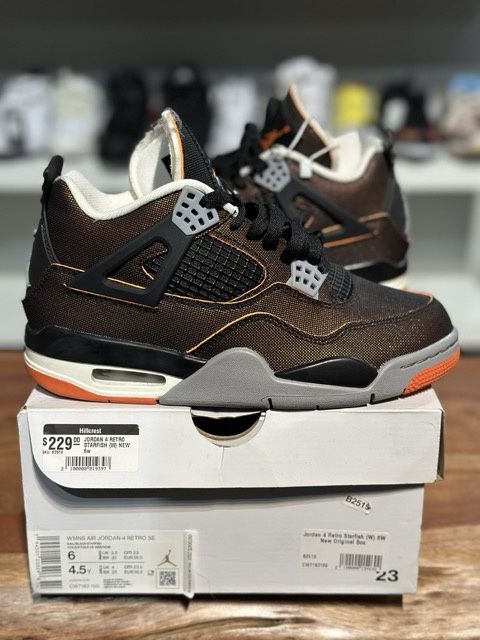 Jordan 4 Retro Starfish (W) • Pre-Owned, Shoe Size: US W 6, Product Condition: Pre-Owned