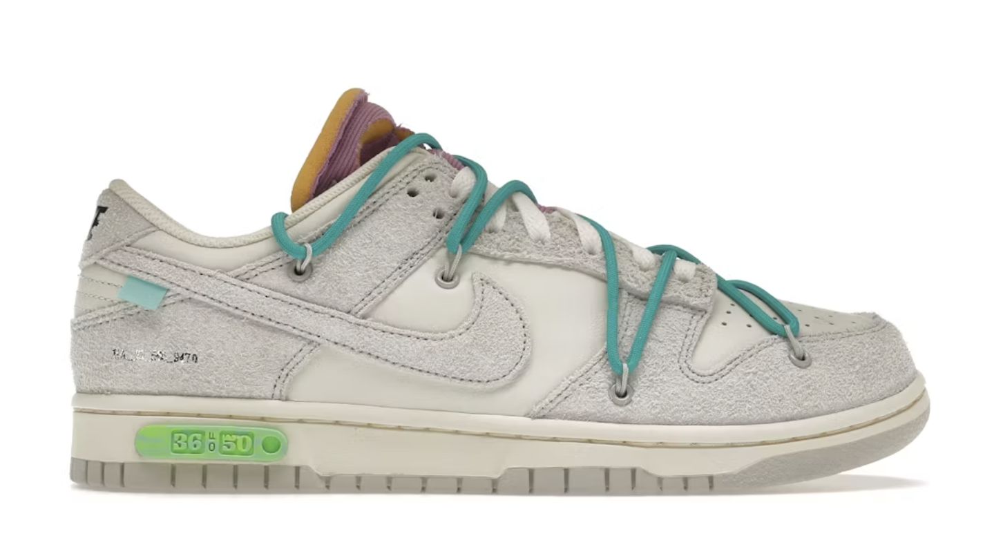 Nike Dunk Low Off-White Lot 36  • Pre-Owned