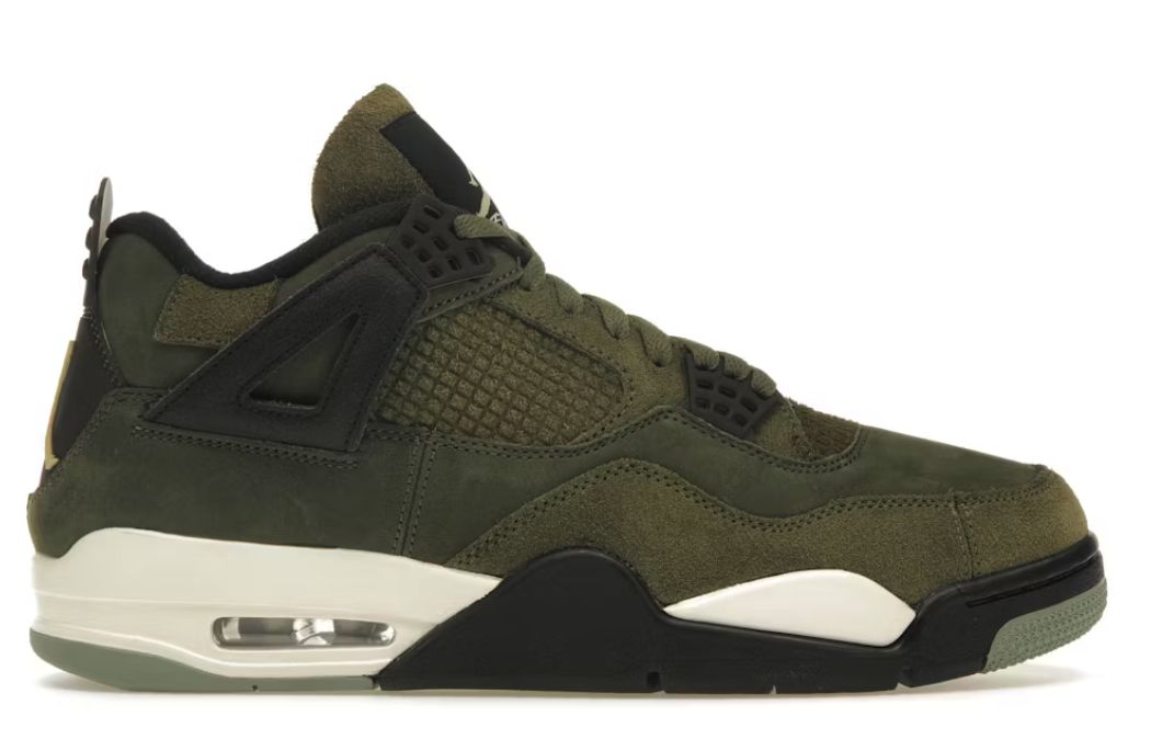 Jordan 4 Retro Se Craft Medium Olive • Pre-Owned