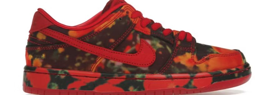 Nike SB Dunk Low The Wizard of Oz Poppy Field (PS) - New