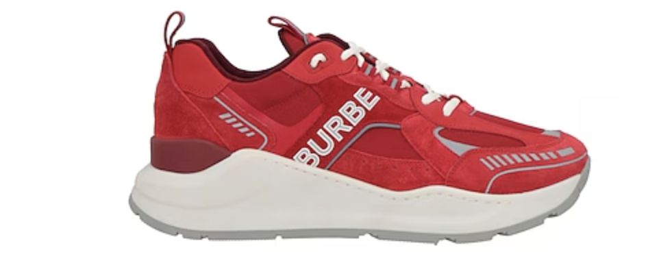Burberry red low sneaker - PreOwned