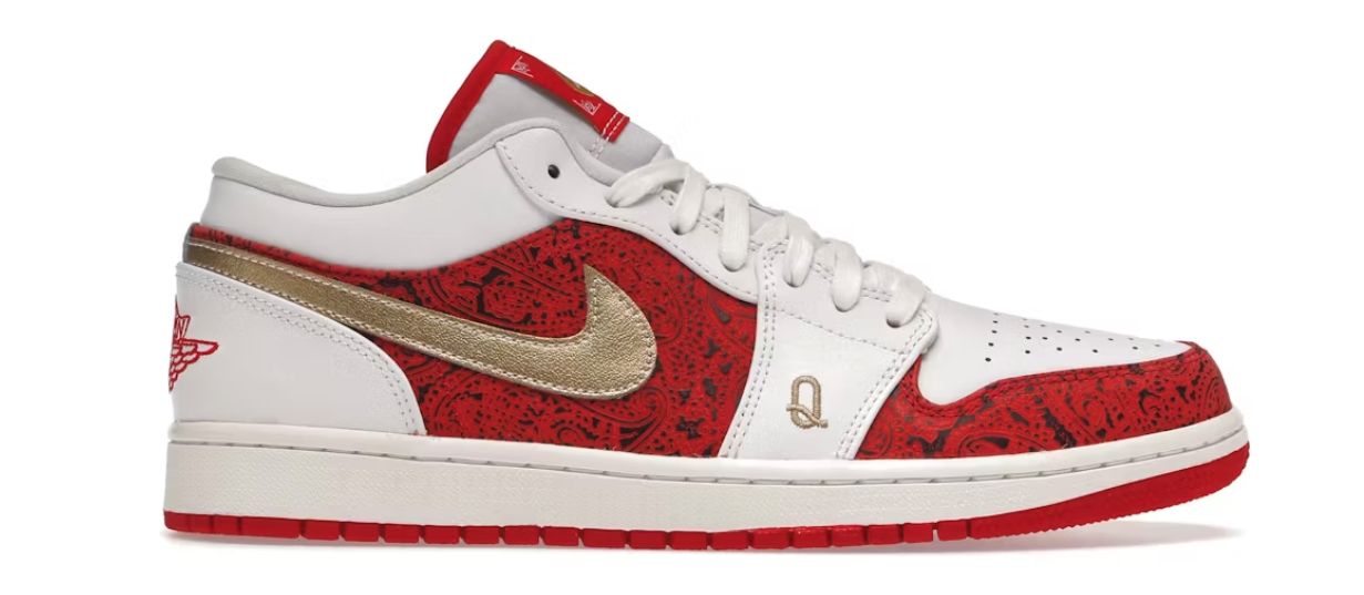 Jordan 1 Low Spades - New