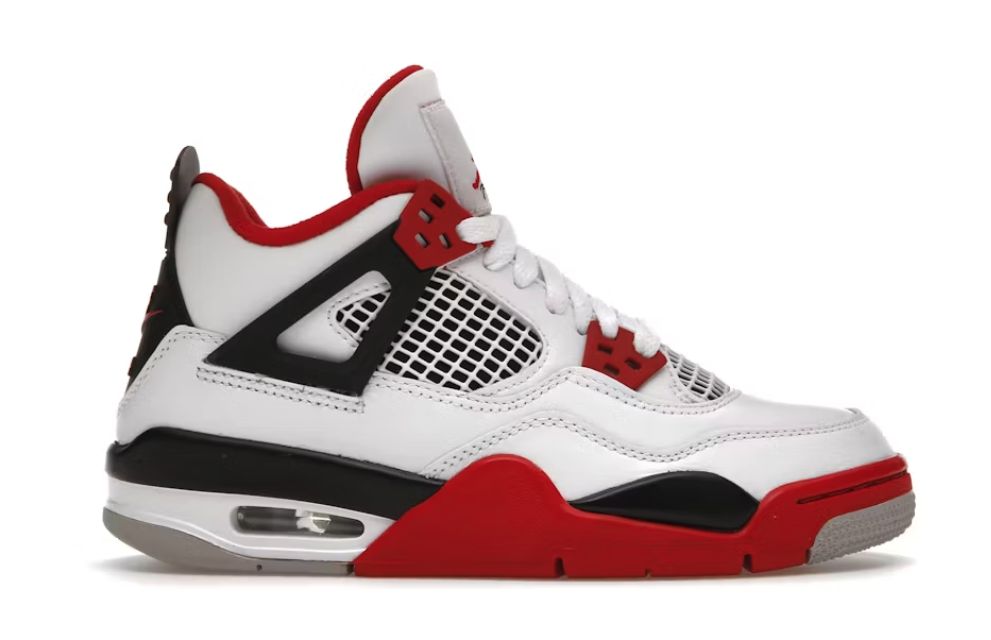 Jordan 4 Retro Fire Red (2020) (GS) - New