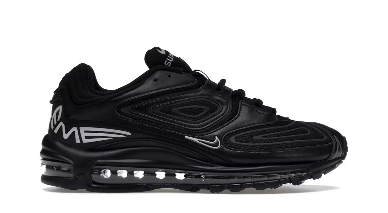 Nike Air Max 98 TL Supreme Black - Pre Owned, Shoe Size: US M 12, Product Condition: Pre-Owned