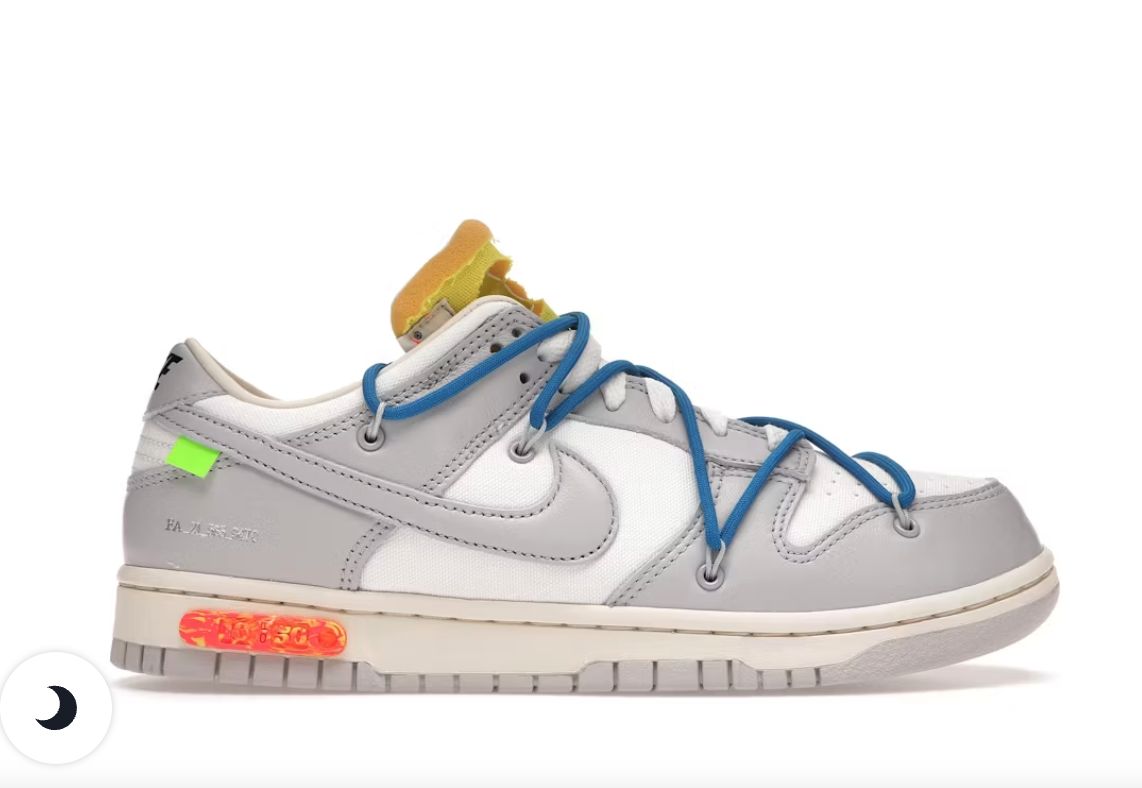 Nike Dunk Low Off-White Lot 10 • New