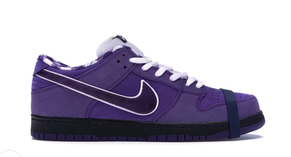 Nike SB Dunk Low Concepts Purple Lobster - Pre Owned, Product Condition: Pre-Owned, Shoe Size: US M 11.5