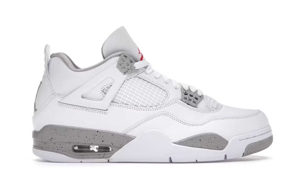 Jordan 4 Retro White Oreo (2021) - Pre Owned, Shoe Size: US M 10, Product Condition: Pre-Owned