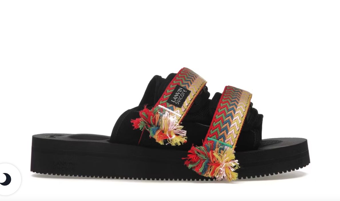 Suicoke Moto Lanvin VabLVN Black - Pre Owned, Shoe Size: US M 8, Product Condition: Pre-Owned