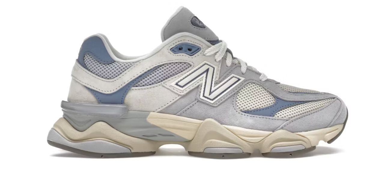 New Balance 9060 Pearl Grey Linen - New