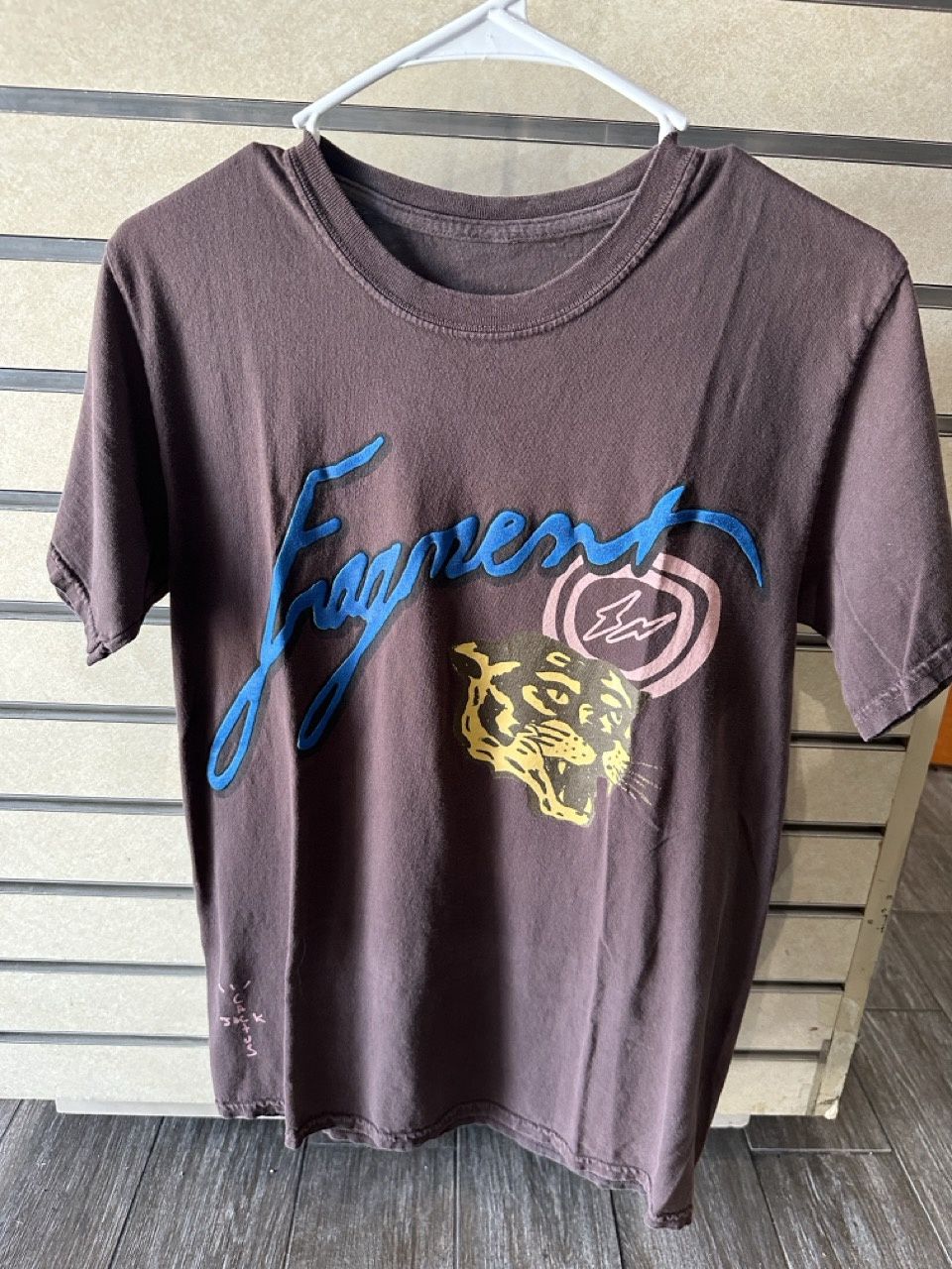 Travis Scott X Fragment Shirt Size S Pre-Owned