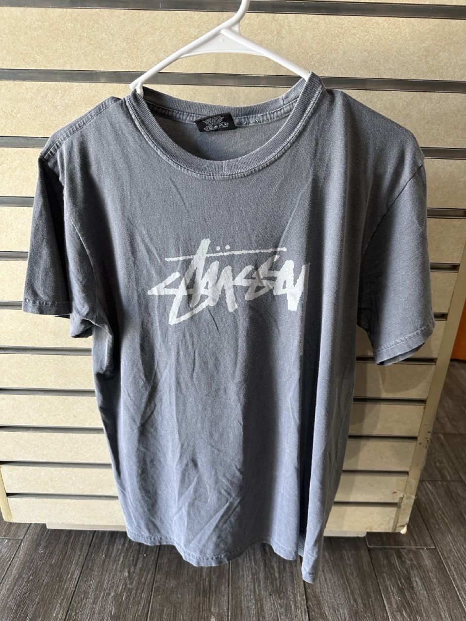 Stussy Shirt Grey Size S Pre-Owned