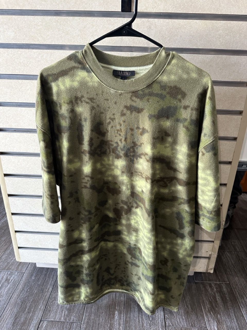 Yeezy Season 3 Camo Shirt Size S Brand New
