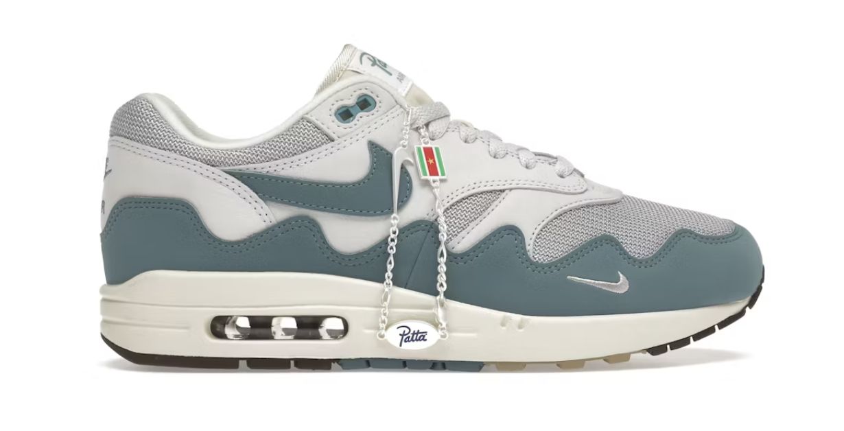 Nike Air Max 1 Patta Waves Noise Aqua (with Bracelet) - New