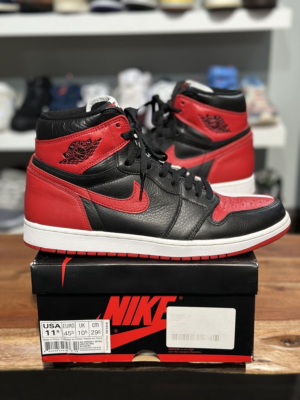 Jordan 1 Retro High Homage To Home (Non-numbered) - PreOwned, Shoe Size: US M 11.5, Product Condition: Pre-Owned
