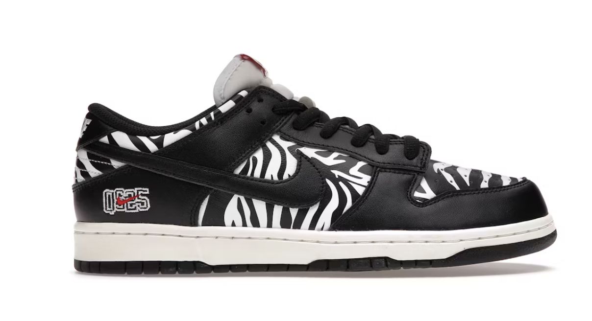 Nike SB Dunk Low OG QS Quartersnacks Zebra - New