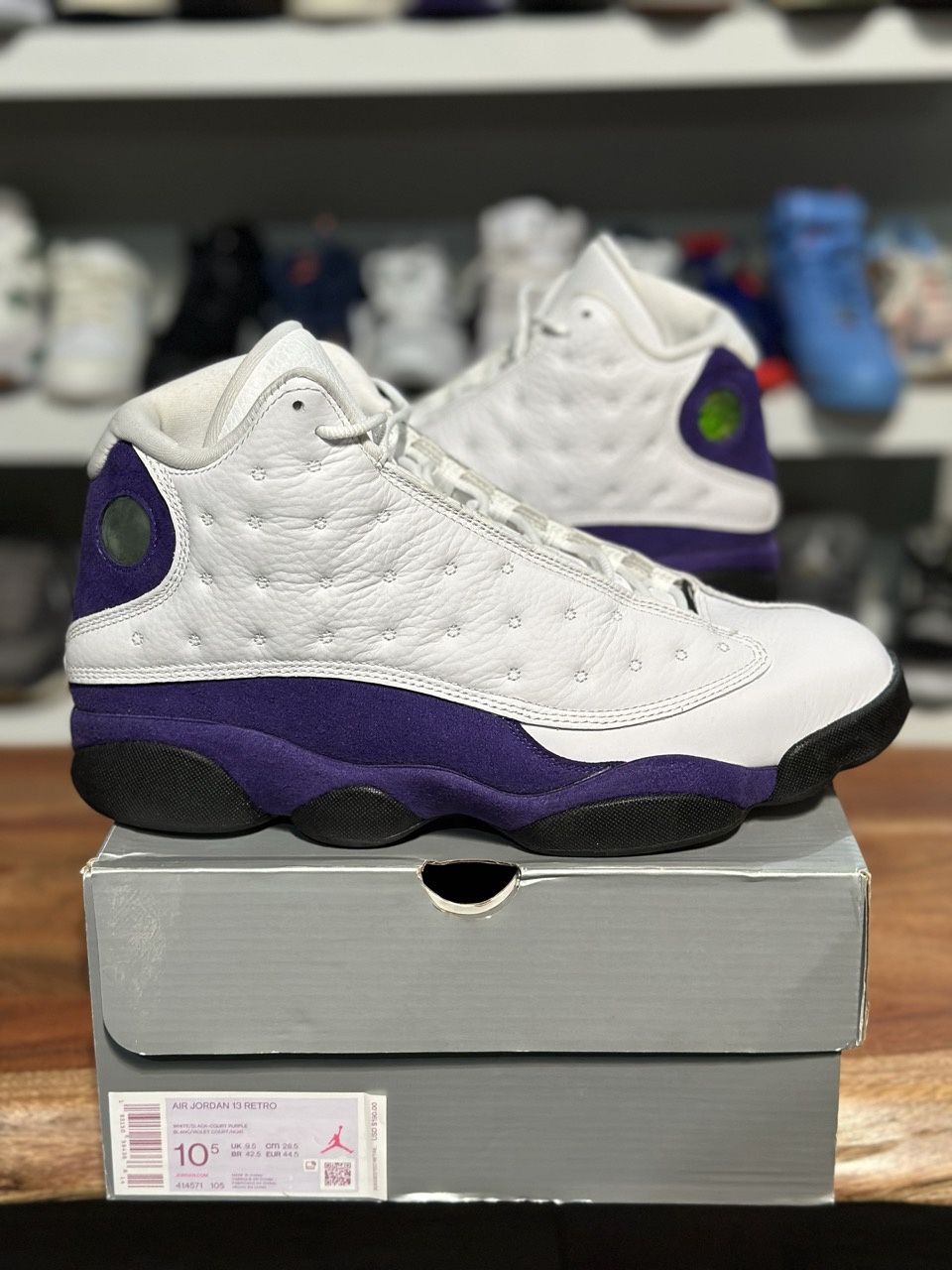 Jordan 13 Retro Lakers - PreOwned, Shoe Size: US M 10.5, Product Condition: Pre-Owned