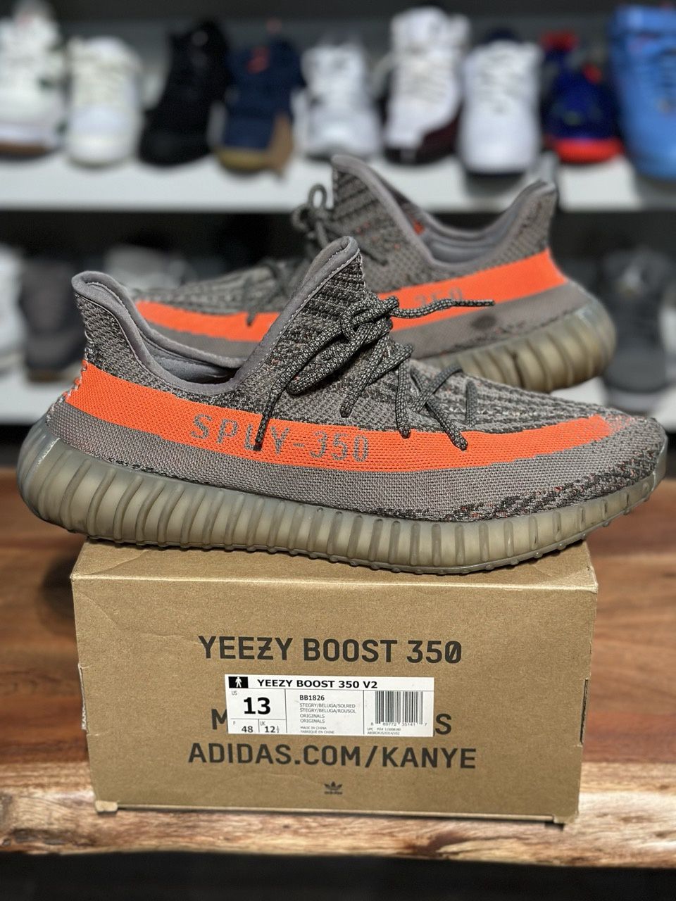 adidas Yeezy Boost 350 V2 Beluga - PreOwned, Shoe Size: US M 13, Product Condition: Pre-Owned