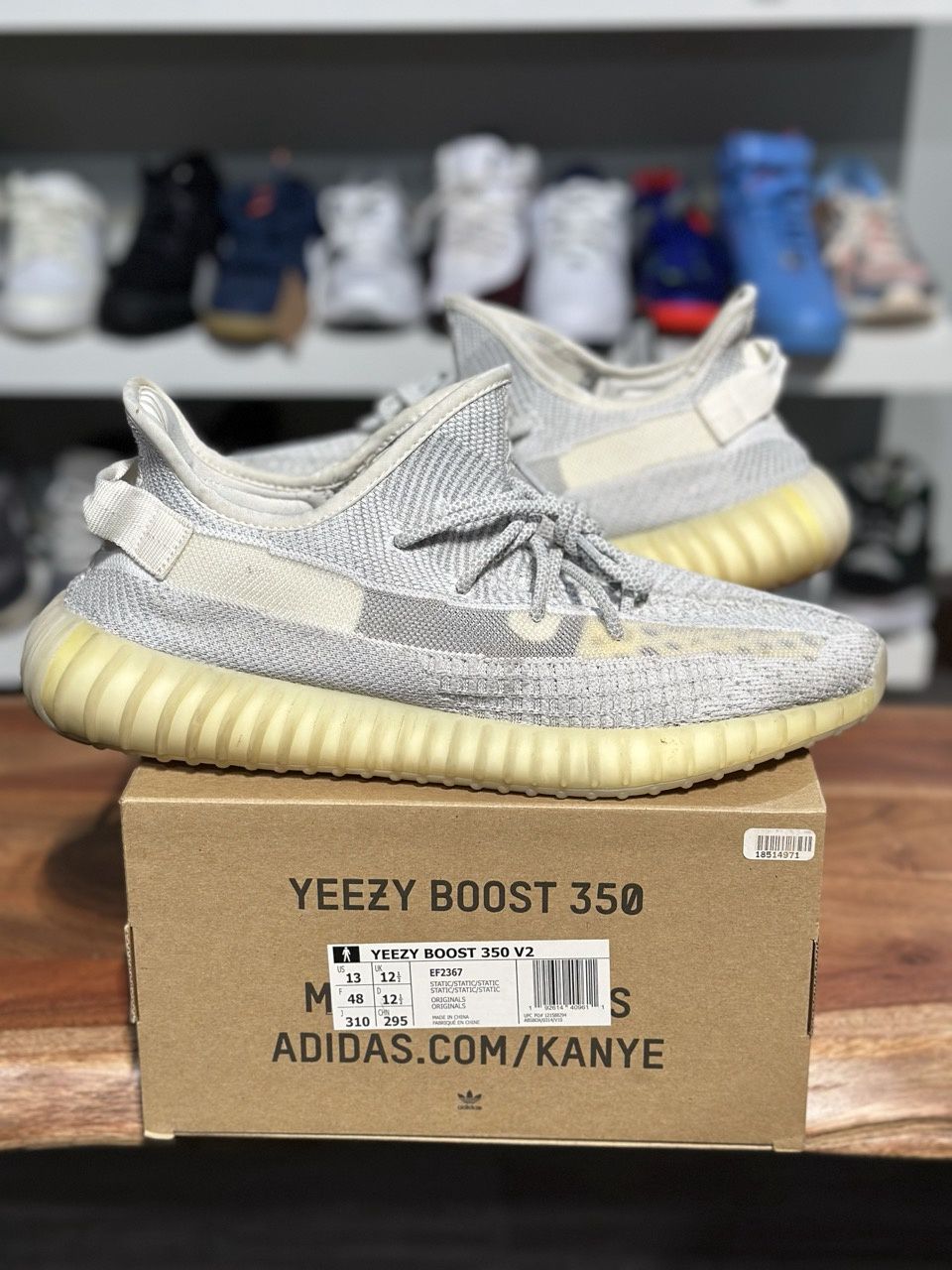 adidas Yeezy Boost 350 V2 Static Reflective - PreOwned, Shoe Size: US M 13, Product Condition: Pre-Owned