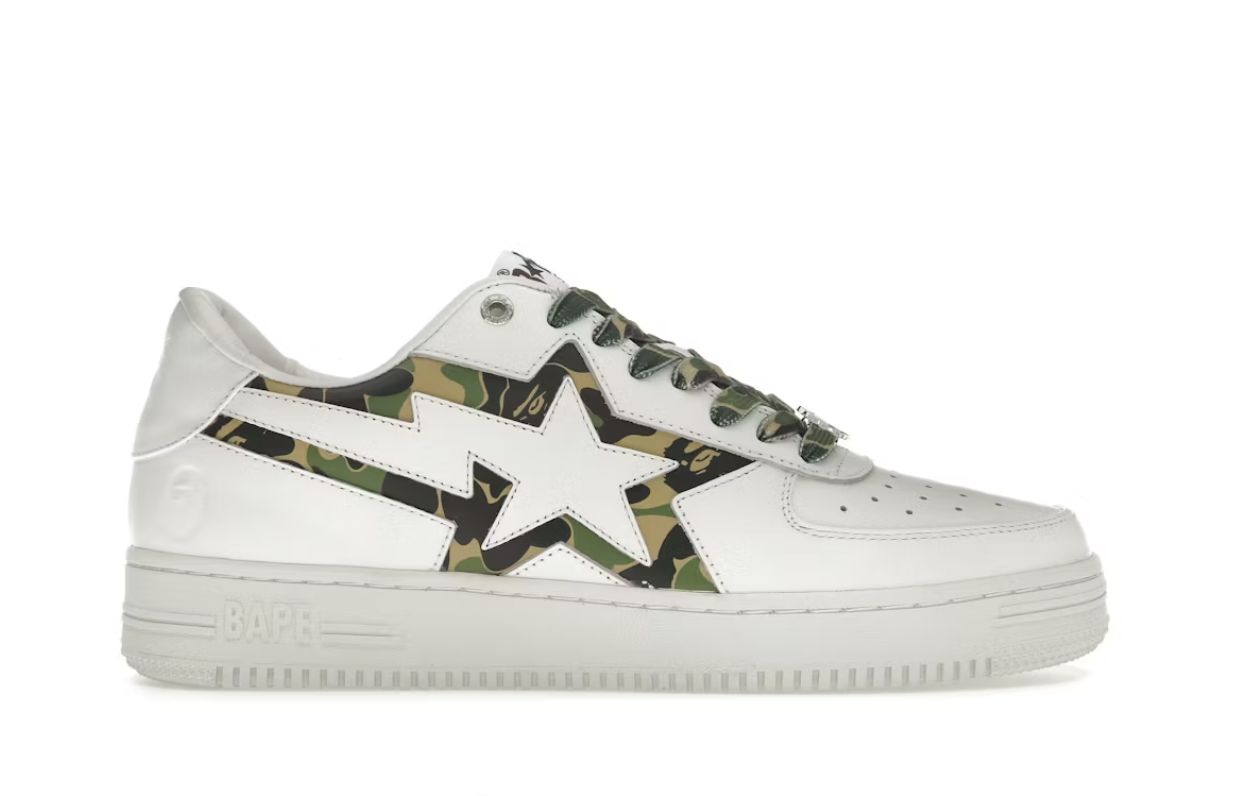 A Bathing Ape Bape Sta Icon ABC Camo Green - New, Product Condition: Brand New, Shoe Size: US M 8