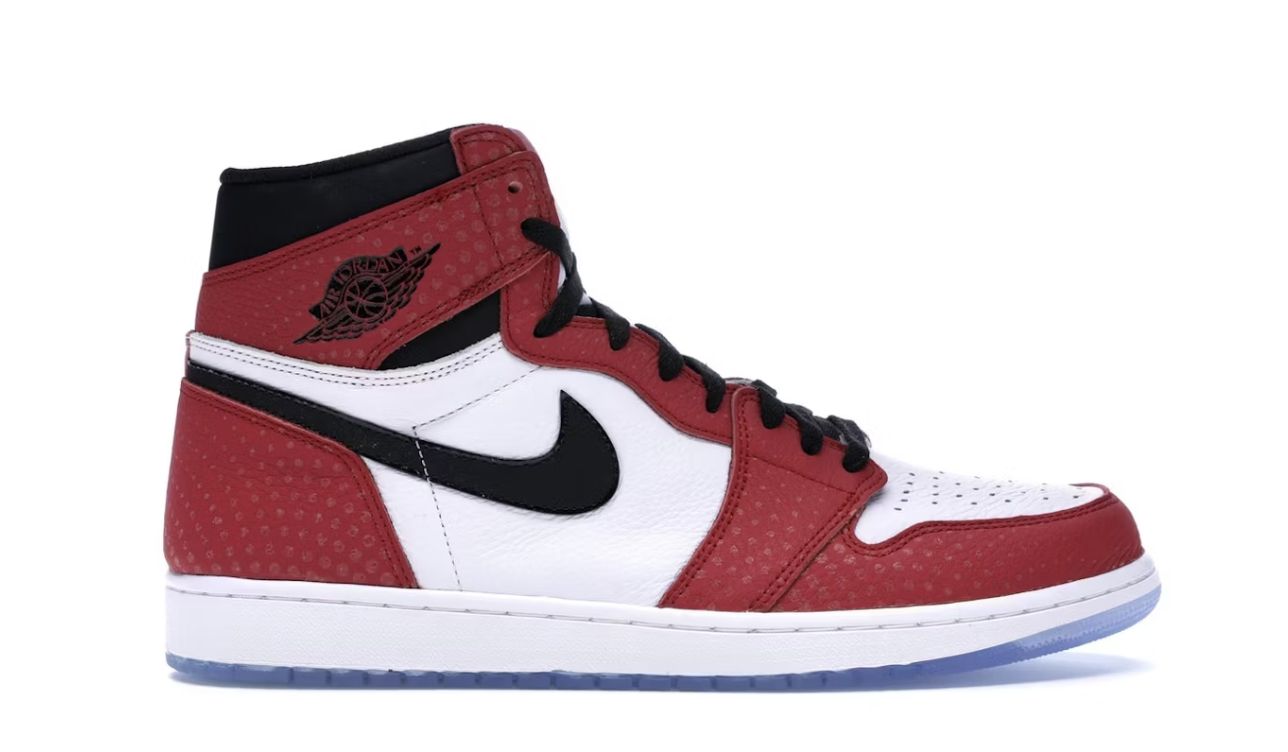Jordan 1 Retro High Spider-Man Origin Story - New, Shoe Size: US M 11, Product Condition: Brand New