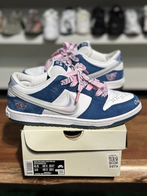 Nike SB Dunk Low Born X Raised One Block At A Time  • Pre-Owned, Shoe Size: US M 8.5, Product Condition: Pre-Owned