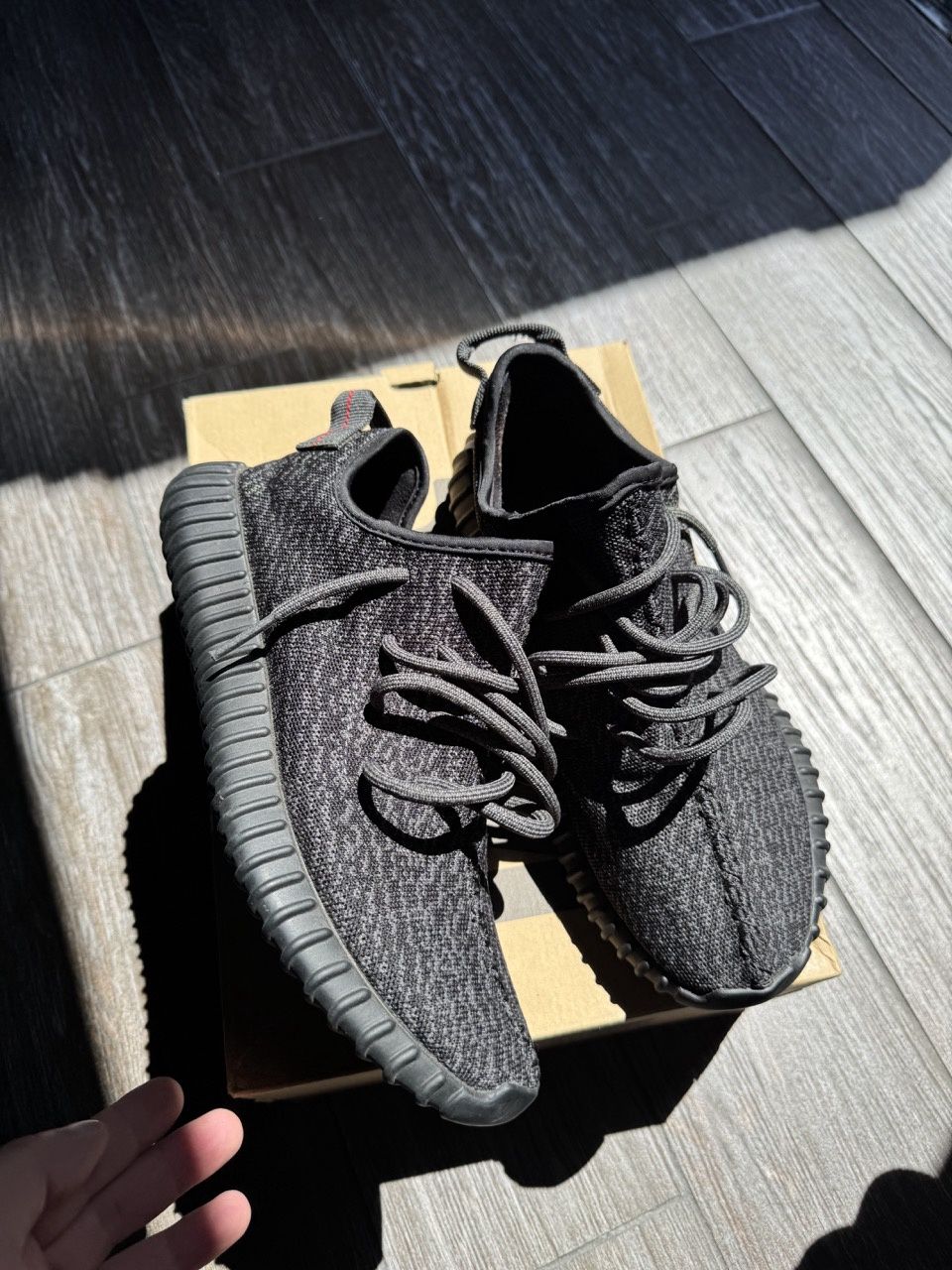 adidas Yeezy Boost 350 Pirate Black (2023) - PreOwned, Shoe Size: US M 9, Product Condition: Pre-Owned