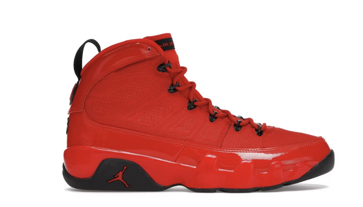Jordan 9 Retro Chile Red - New