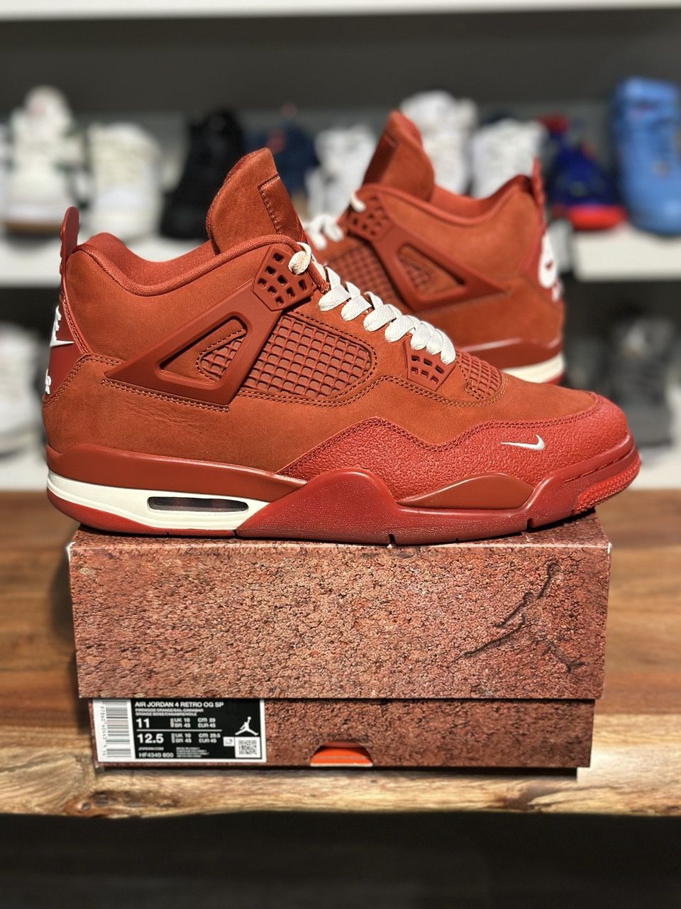 Air Jordan 4 Retro OG SP Nigel Sylvester Brick by Brick - PreOwned, Product Condition: Pre-Owned, Shoe Size: US M 11