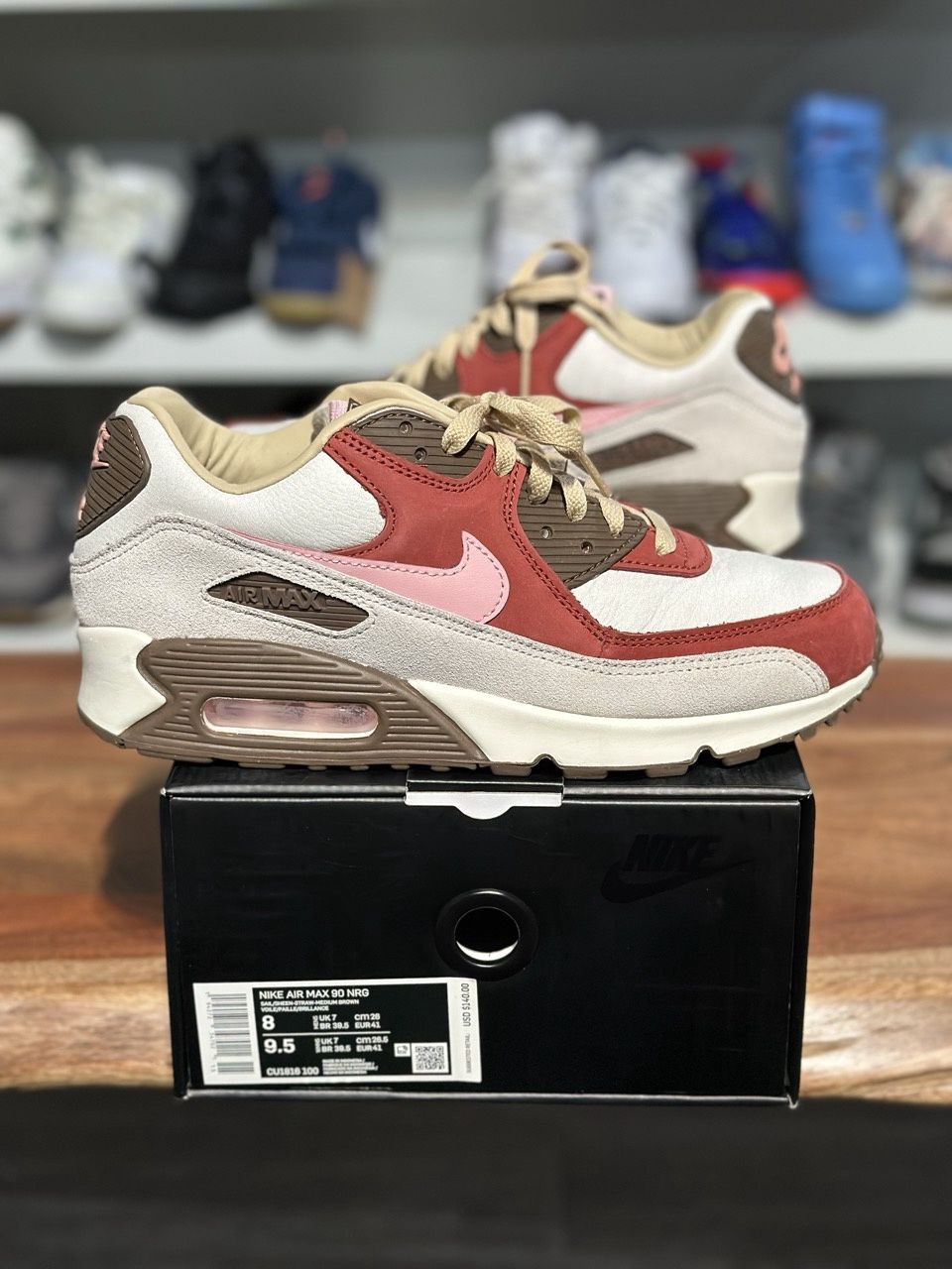 Nike Air Max 90 NRG Bacon (2021) - Pre - Owned, Shoe Size: US M 8, Product Condition: Pre-Owned