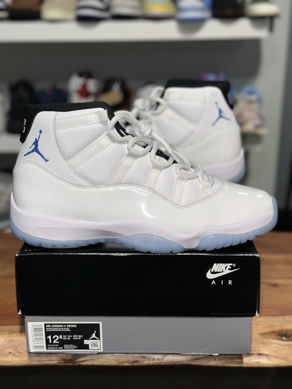 Jordan 11 Retro Legend Blue (2024) - Pre - Owned, Product Condition: Pre-Owned, Shoe Size: US M 12.5