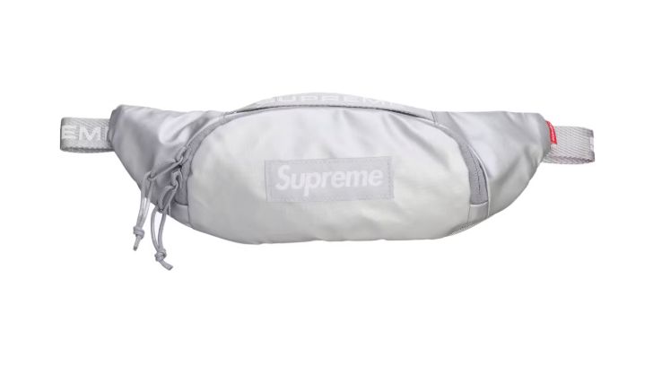 Supreme Small Waist Bag FW22 Silver NEW!