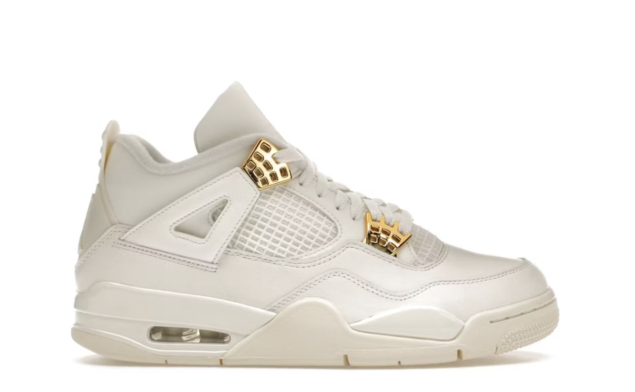 Jordan 4 Retro Metallic Gold (W) • New