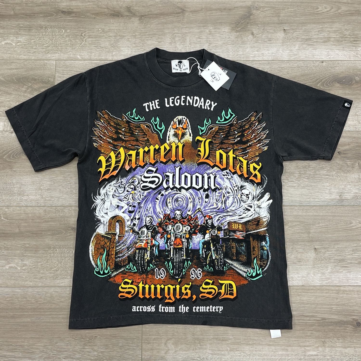 Warren Lotas Sturgis Saloon T-Shirt - Brand New