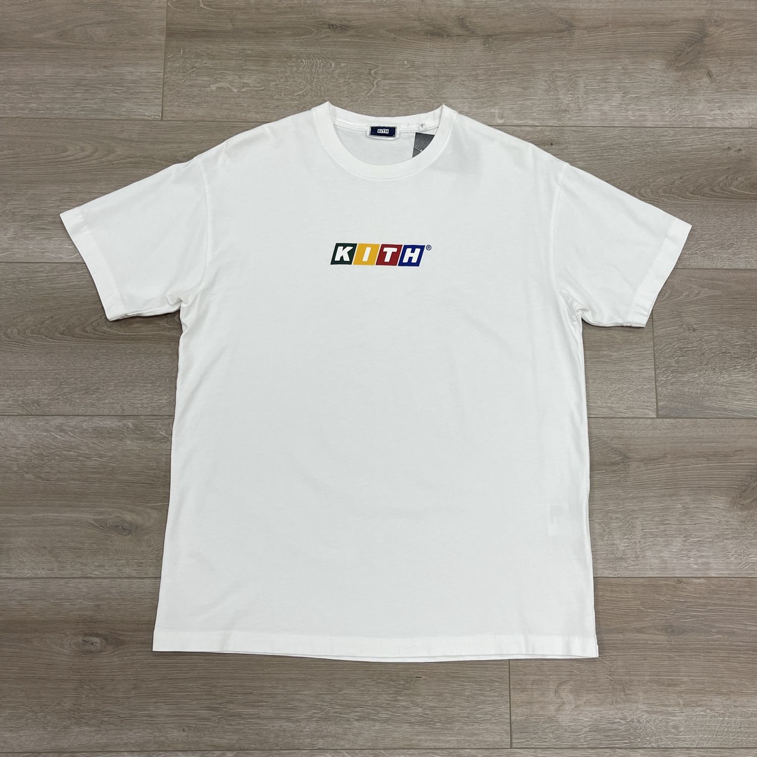 Kith Building Block Tee White FW21